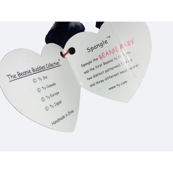 Ty Original 14" Beanie Buddy Baby "Spangle" Red White Blue Stars Retired - Picture 4 of 9